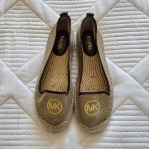 Michael Kors Women's Tan Espadrilles Size 8